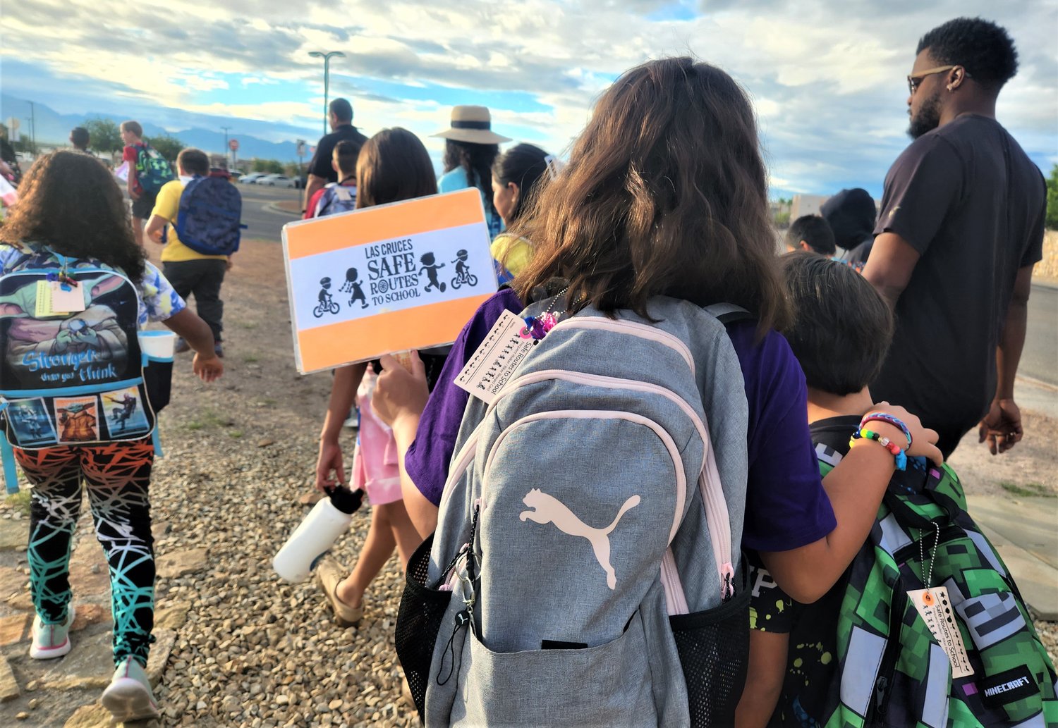 Thousands walking and biking to school as International Walk to School